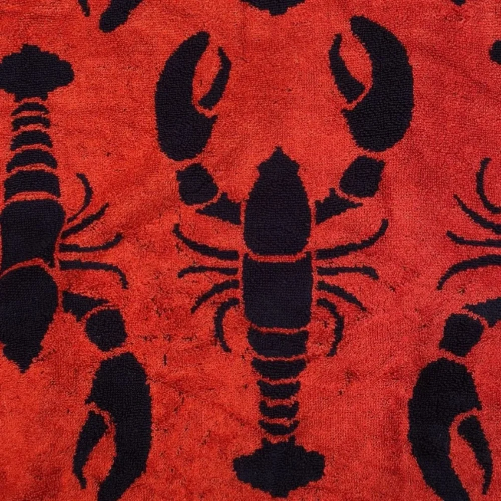 🆕 Caro Home Chesapeake Lobster Beach Towel Oversized